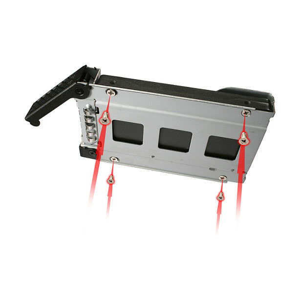 2,5 6,4cm ICY DOCK MB991TRAY-B-Träger für Speicherlaufwerk (Caddy)
