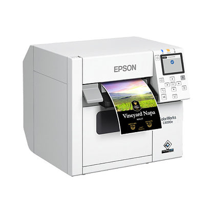 Epson CW-C4000e (mk) Desktop-Farbetikettendrucker mit mattschwarzer Tinte