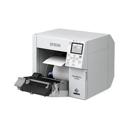 Epson CW-C4000e (mk) Desktop-Farbetikettendrucker mit mattschwarzer Tinte