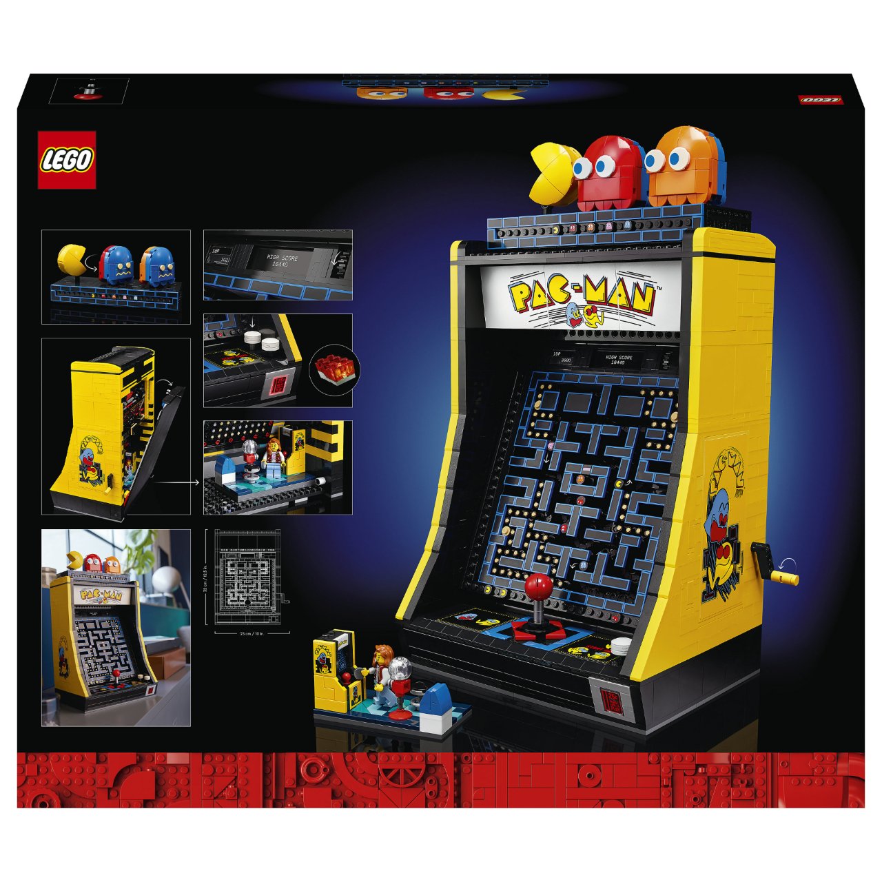 LEGO Icons PAC-MAN Spielautomat 10323