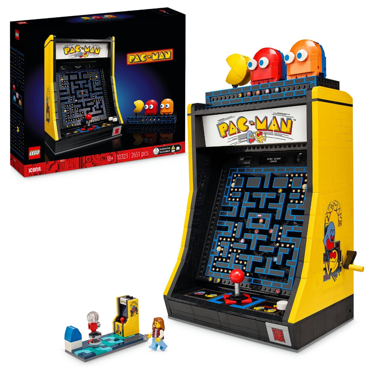 LEGO Icons PAC-MAN Spielautomat 10323