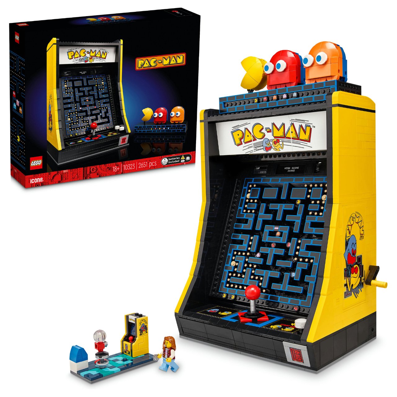 LEGO Icons PAC-MAN Spielautomat 10323