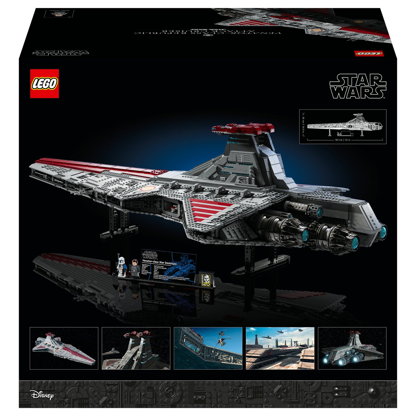 LEGO Star Wars Republikanischer Angriffskreuzer der Venator-Klasse 75367