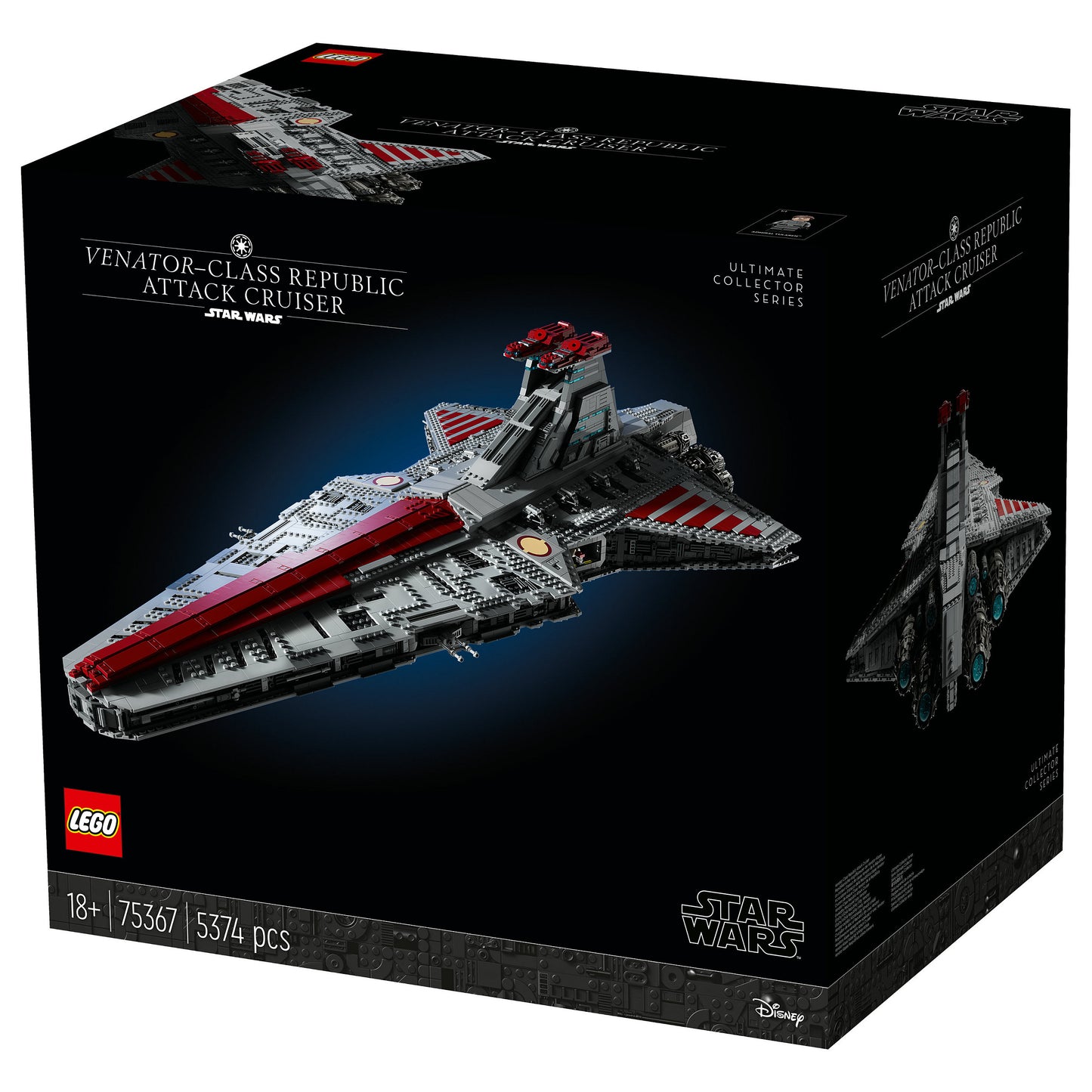LEGO Star Wars Republikanischer Angriffskreuzer der Venator-Klasse 75367