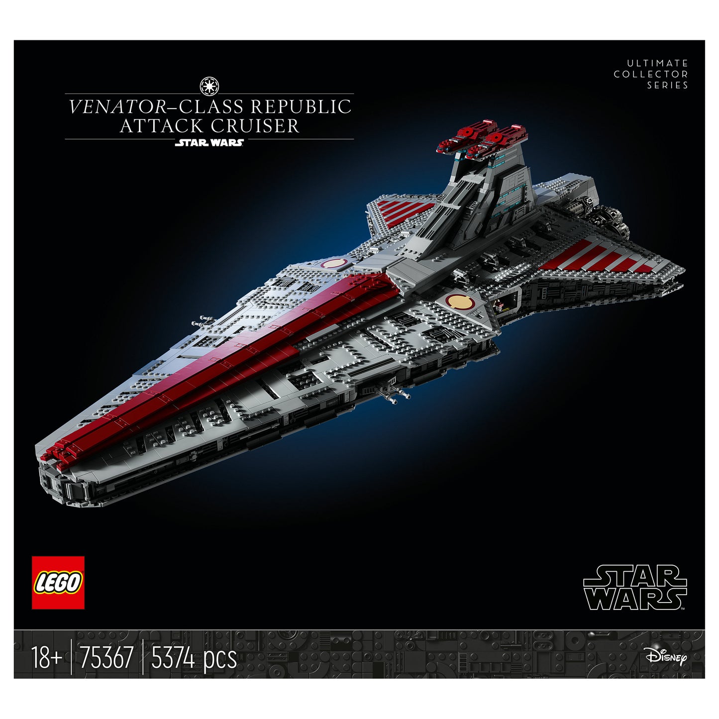 LEGO Star Wars Republikanischer Angriffskreuzer der Venator-Klasse 75367