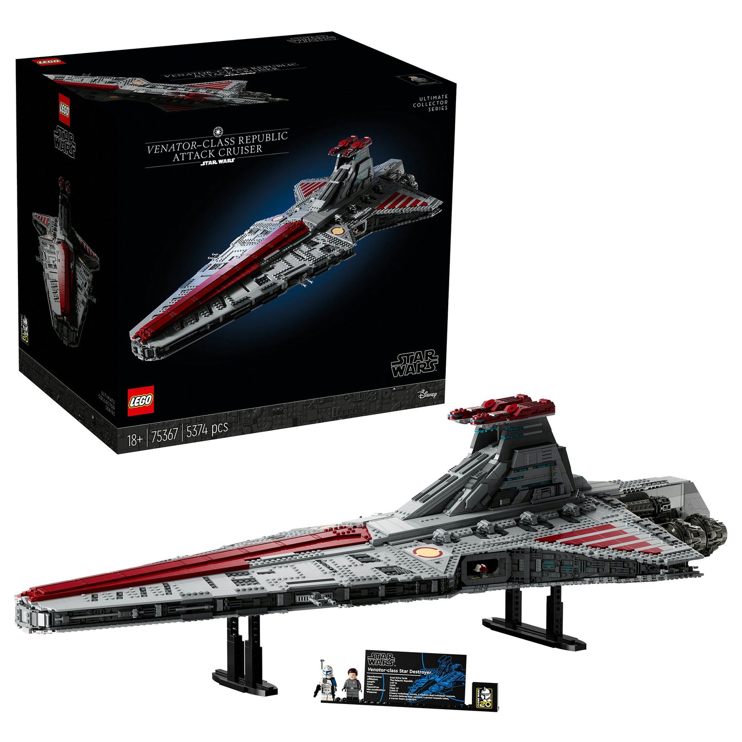 LEGO Star Wars Republikanischer Angriffskreuzer der Venator-Klasse 75367