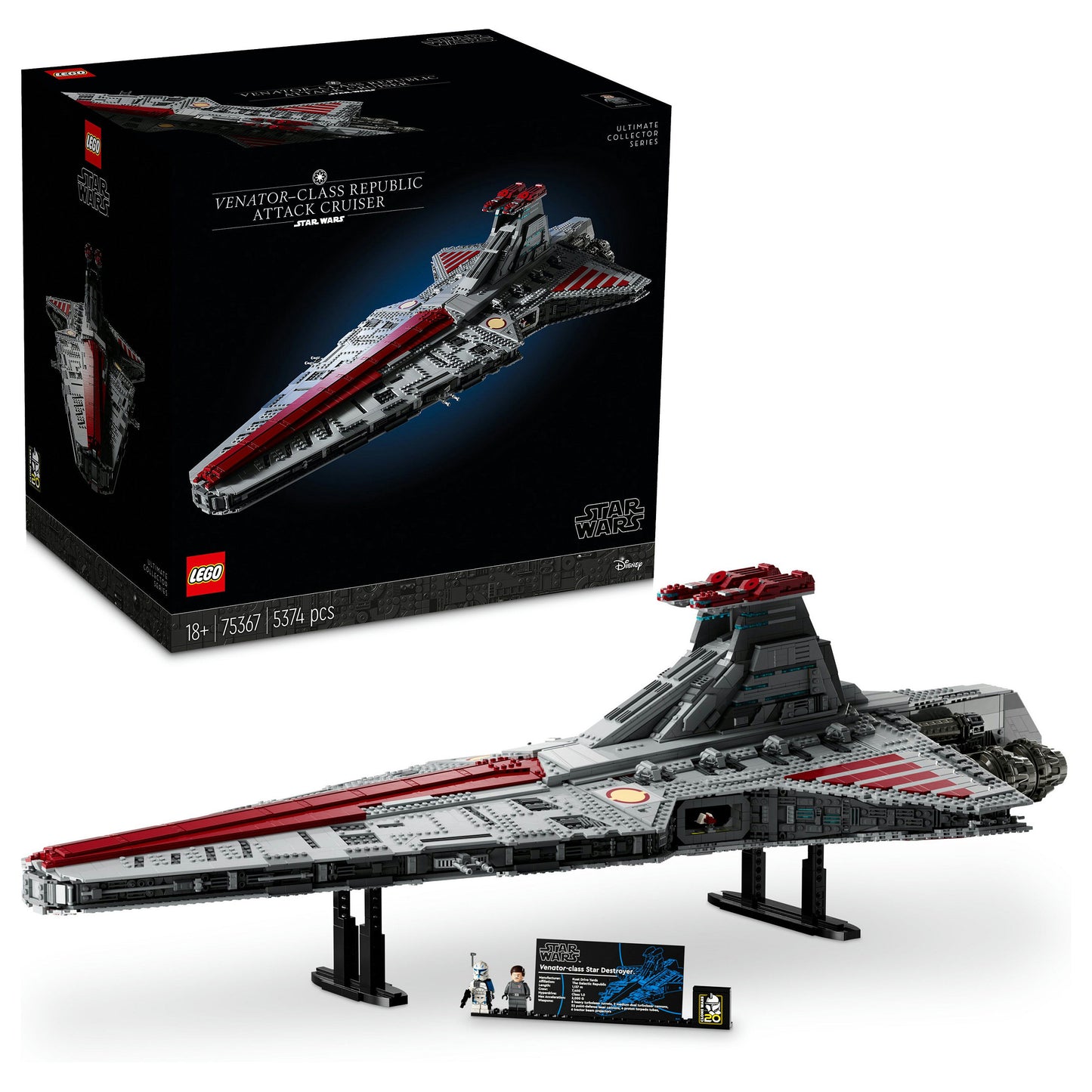 LEGO Star Wars Republikanischer Angriffskreuzer der Venator-Klasse 75367