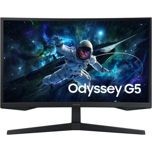 68,6xm/27" (2560x1440) Samsung Odyssey G5 Gaming G55C S27CG554EU 16:9 QHD 1ms 165Hz HDR10 HDMI DP Black
