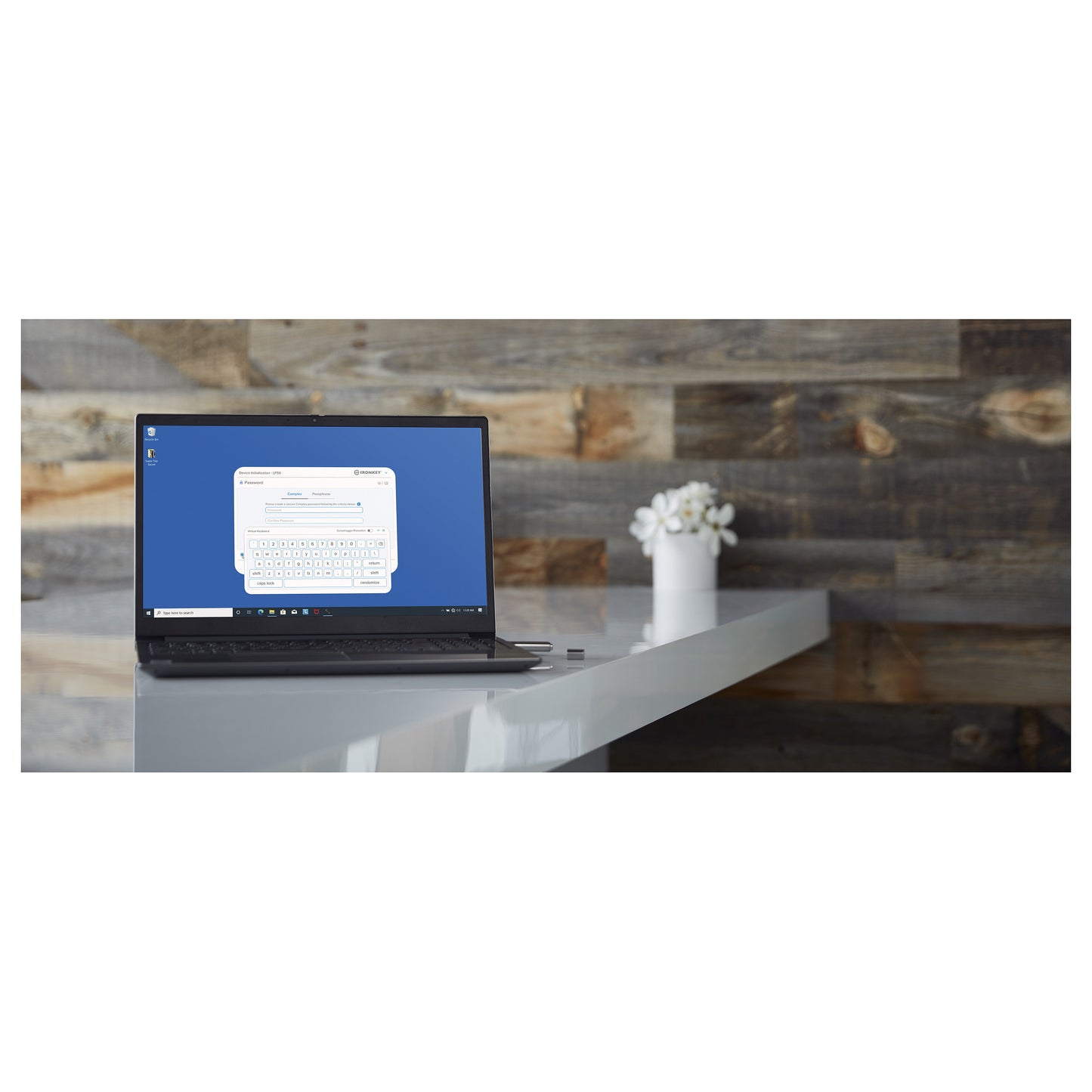 STICK 64GB USB 3.2 Kingston IronKey Locker+ 50