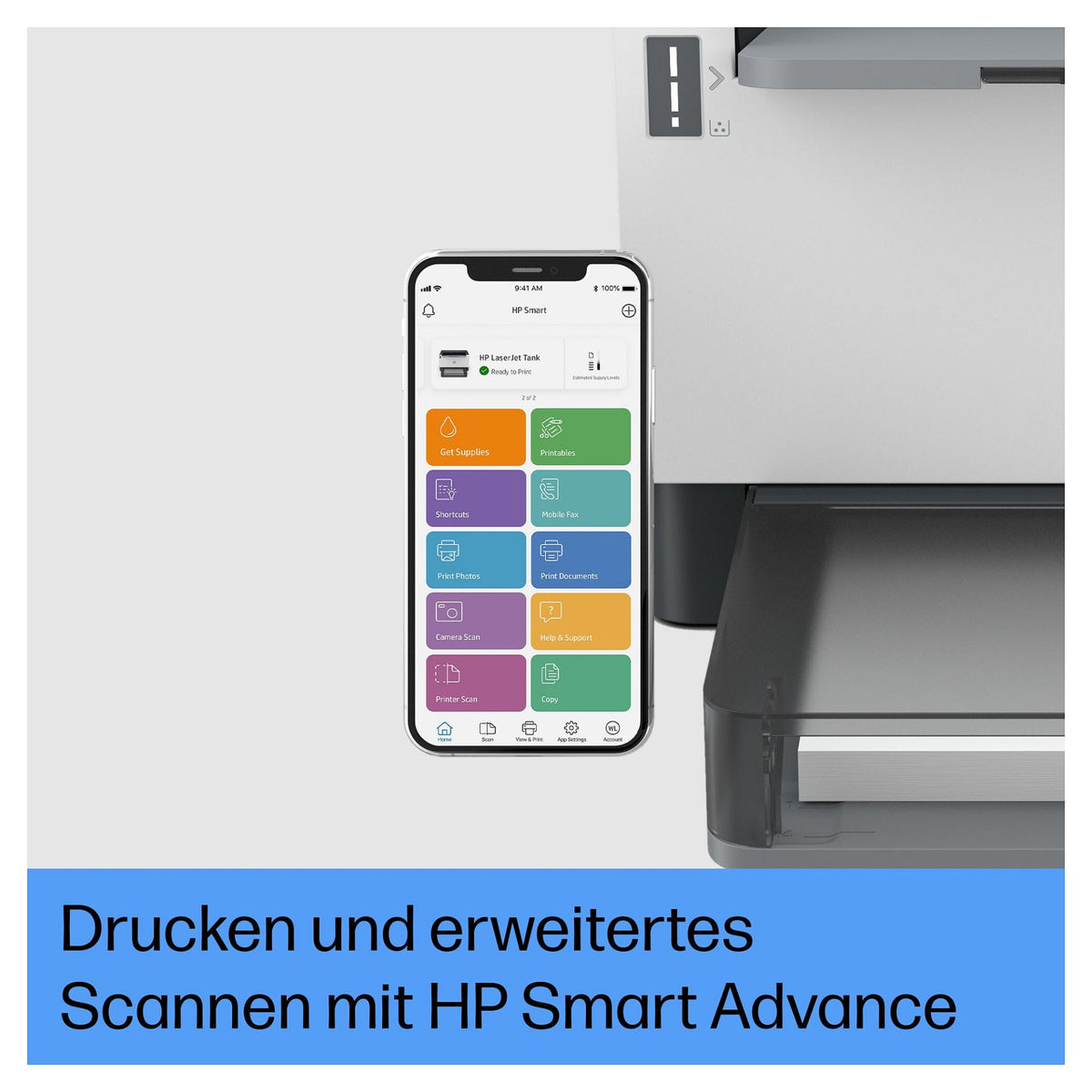 HP LaserJet Tank 1504w Monochrom Laser A4 22s/m