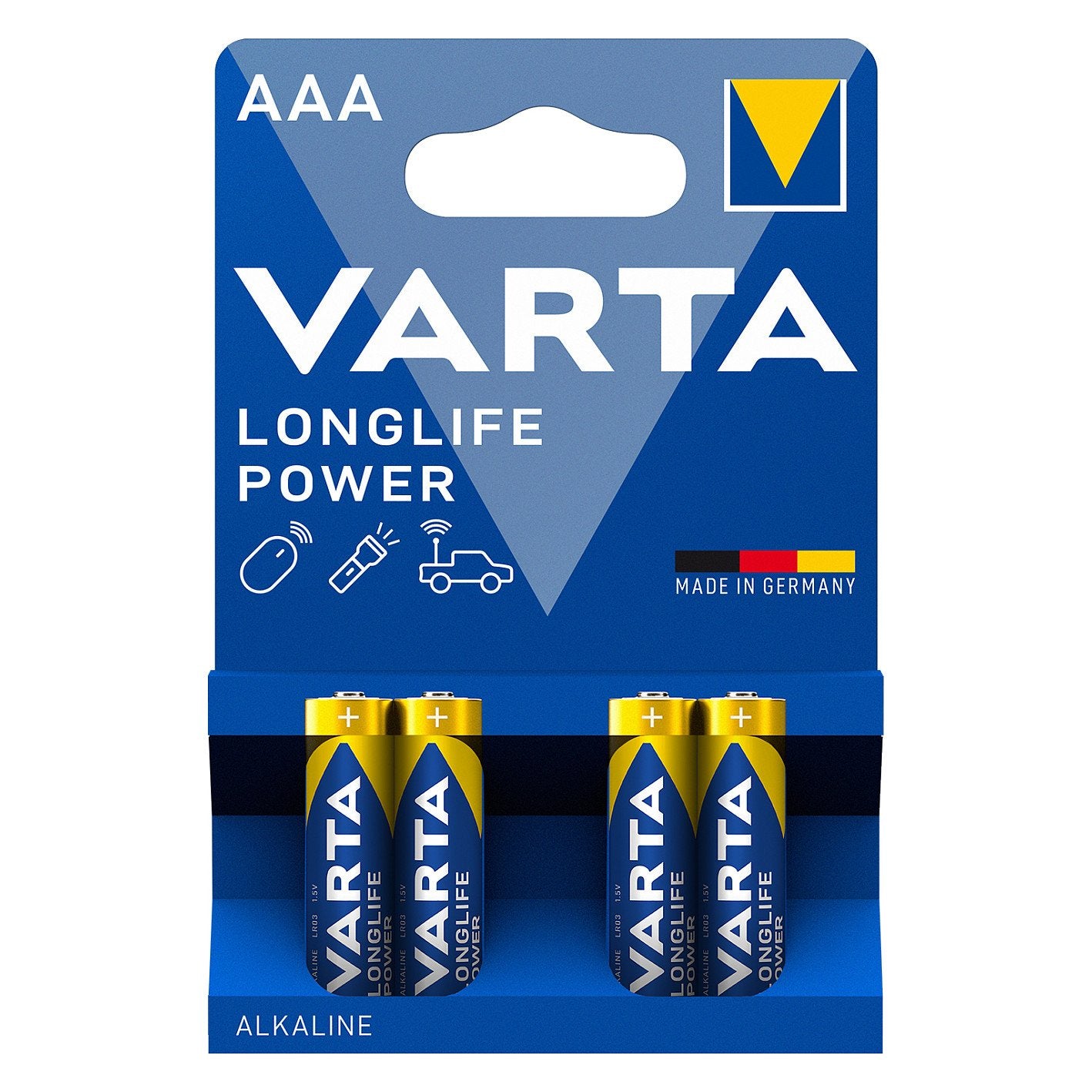 Batterie AAA (LR03) 1.5V *Varta* High Energy - 4-Pack