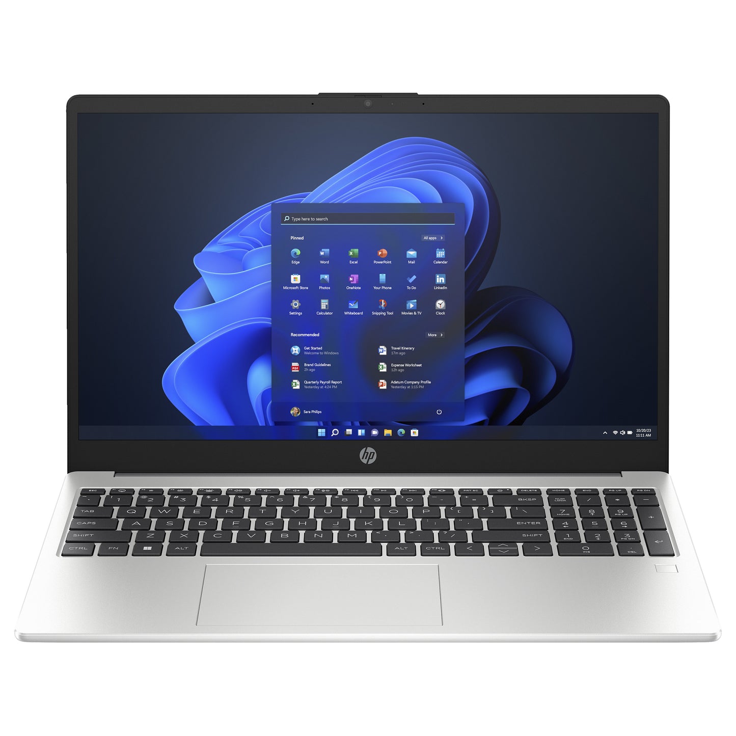 HP 250 G10 i7 1355U/16GB/512SSD/W11Home silver