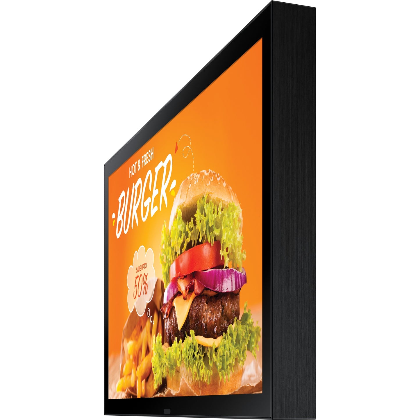 61cm/24" (1920x1080) Samsung LH24OHBEBGBXEN 16:9 FHD IPS Outdoor 14ms 24/7 USB HDMI LAN 24%Haze Tizen Black