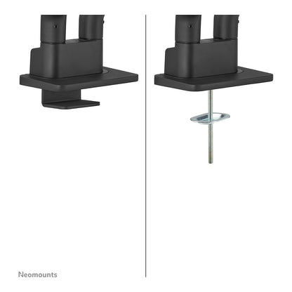 Neomounts DS70S-950BL2 vollbewegliche Tischhalterung für 17-35" Bildschirme - Schwarz
