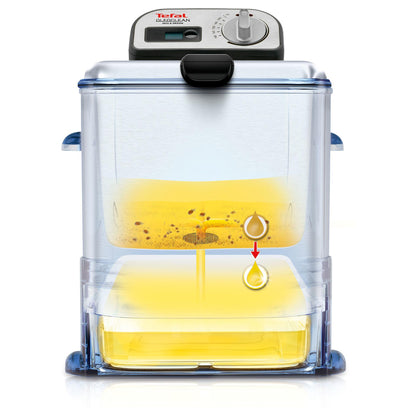 Tefal Oleoclean Pro FR 8040 Inox & Design Fritteuse