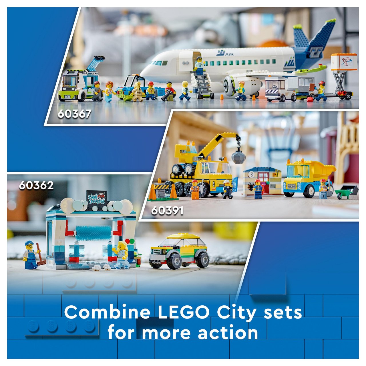 LEGO City Passagierflugzeug 60367