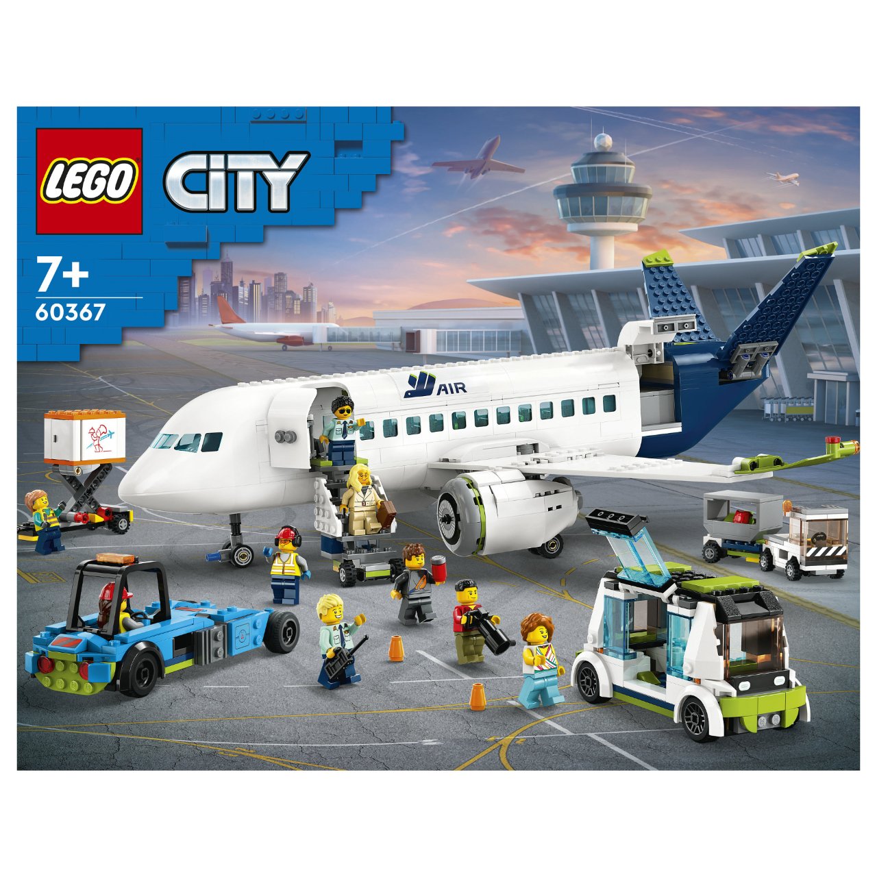 LEGO City Passagierflugzeug 60367