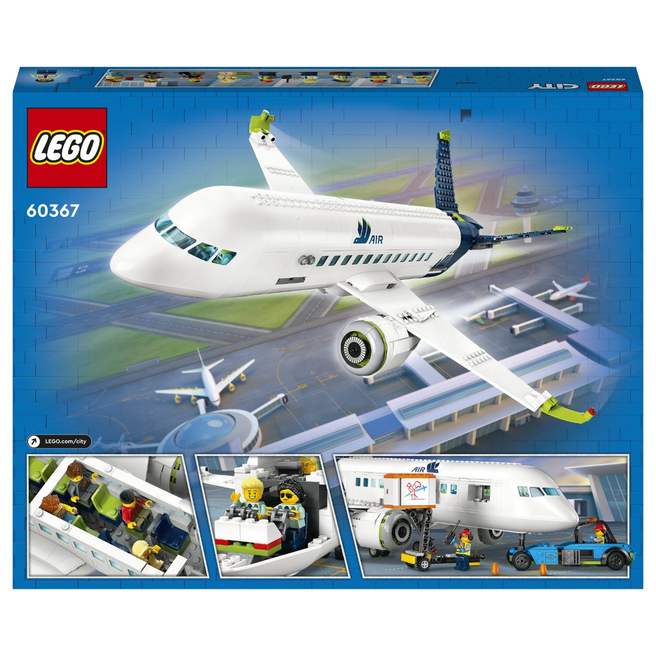 LEGO City Passagierflugzeug 60367