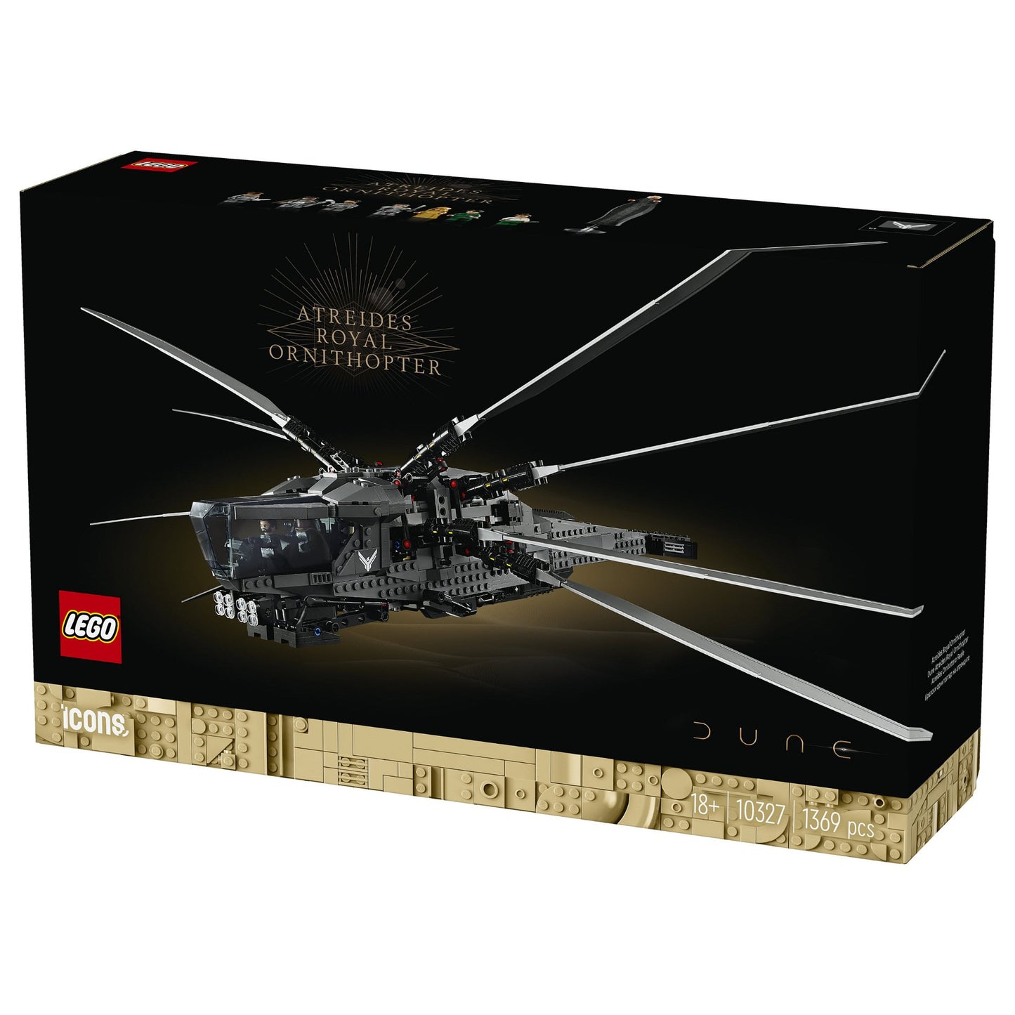 LEGO Icons Dune Atreides Royal Ornithopter 10327