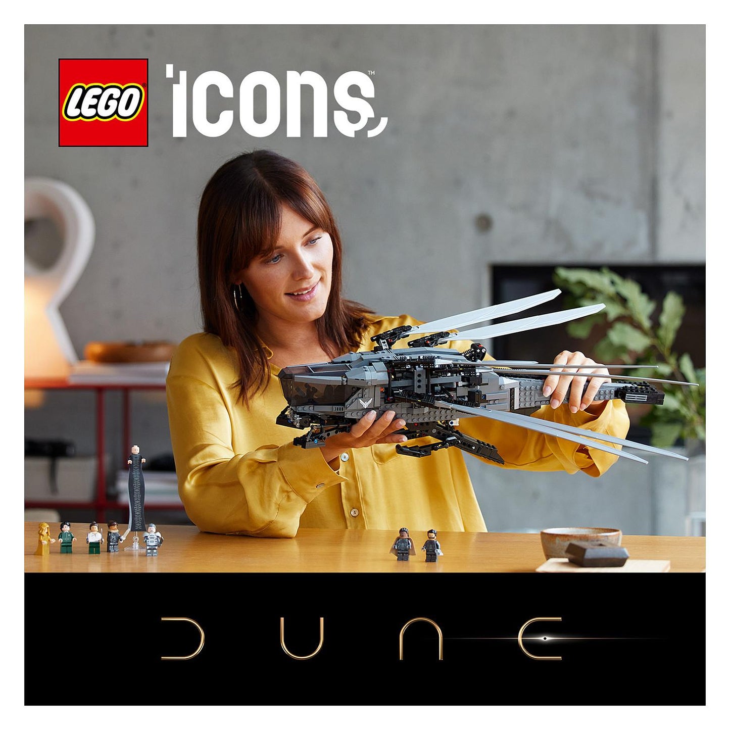 LEGO Icons Dune Atreides Royal Ornithopter 10327