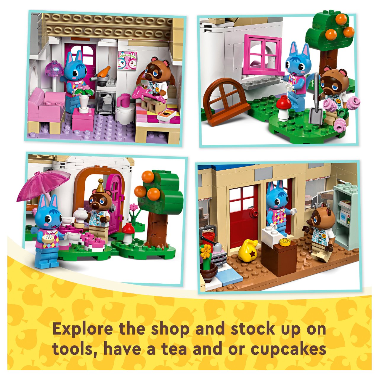 LEGO Animal Crossing Nooks Laden & Sophies Haus 77050