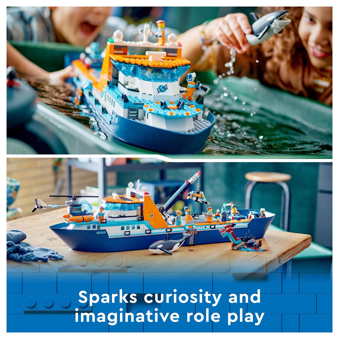 LEGO City Arktis-Forschungsschiff 60368