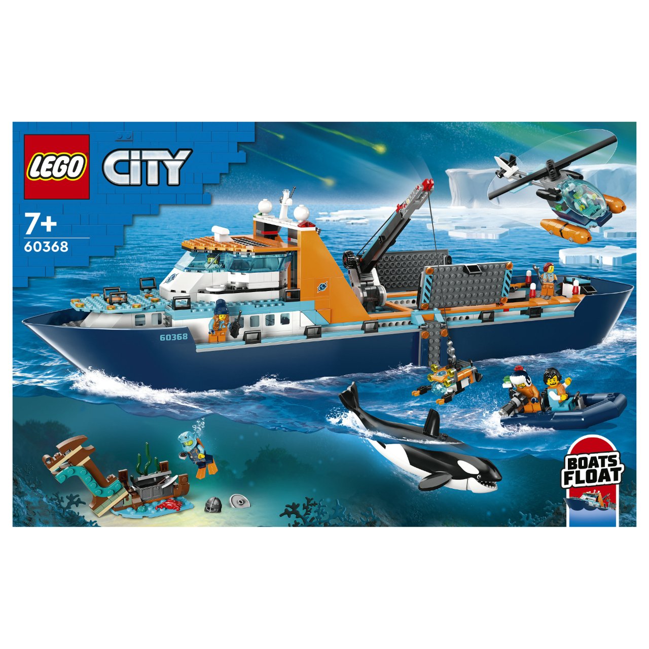 LEGO City Arktis-Forschungsschiff 60368