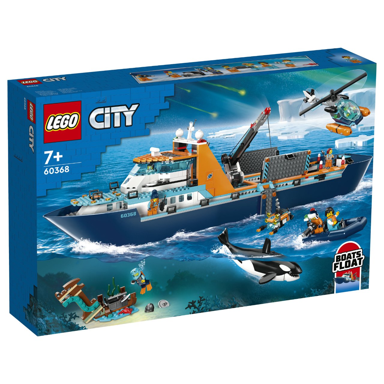 LEGO City Arktis-Forschungsschiff 60368