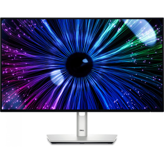 60,47cm/23,8" (1920x1080) Dell UltraSharp 24 U2424HE 16:9 FHD IPS 120Hz 5ms DP HDMI USB-C-Hub VESA Silver/Black