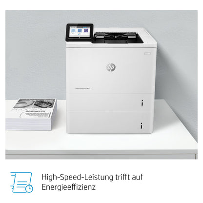 L HP LaserJet Enterprise M612dn S/W-Laserdrucker 71 S./Min. LAN Duplex