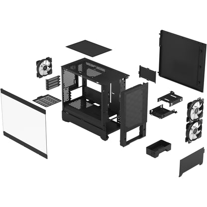 Mini Fractal Design Pop Mini Air Black Window
