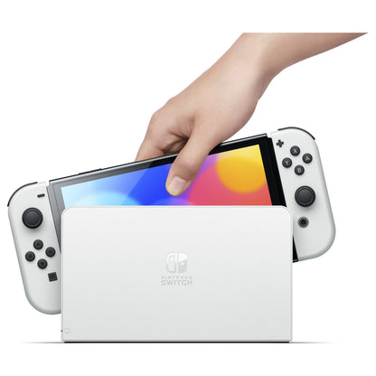 Nintendo Switch OLED - white/white