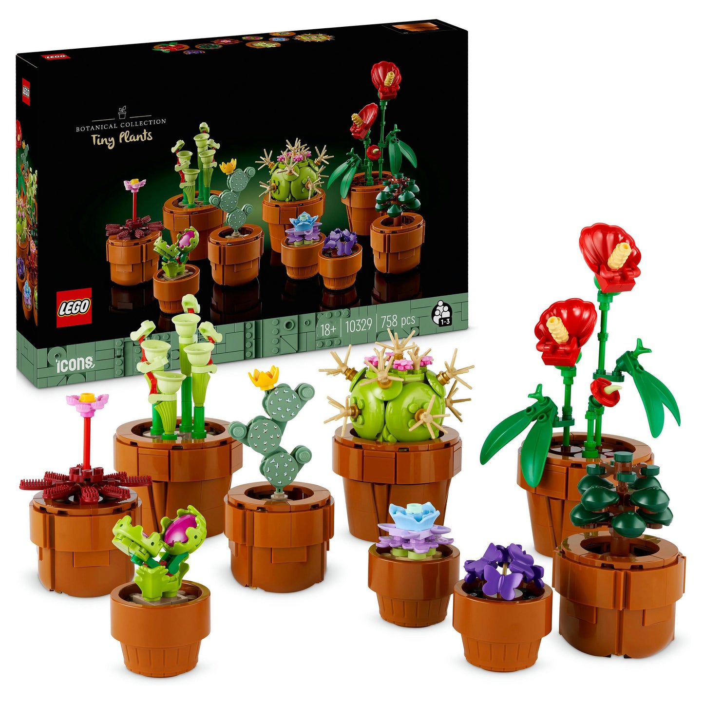 LEGO Icons Mini Pflanzen 10329