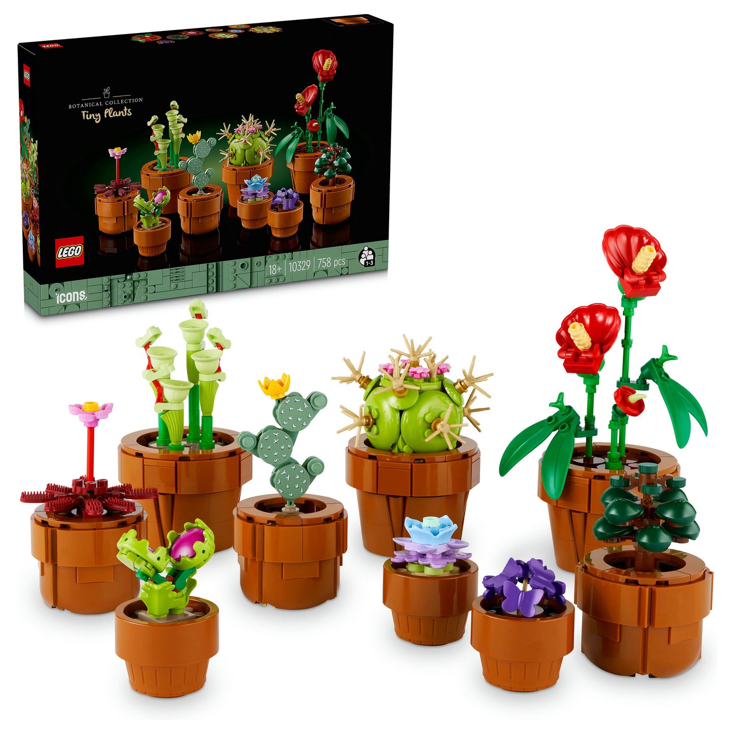 LEGO Icons Mini Pflanzen 10329