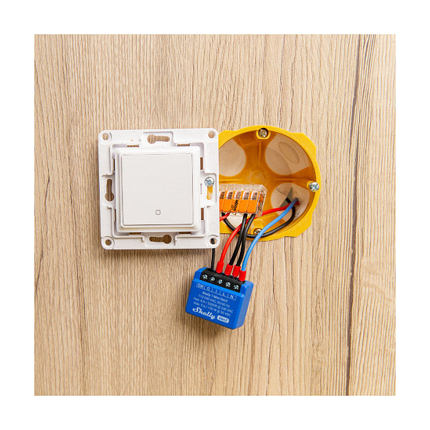Shelly Relais "1 Mini Gen. 3" WLAN BT max. 8A 1 Kanal Unterputz