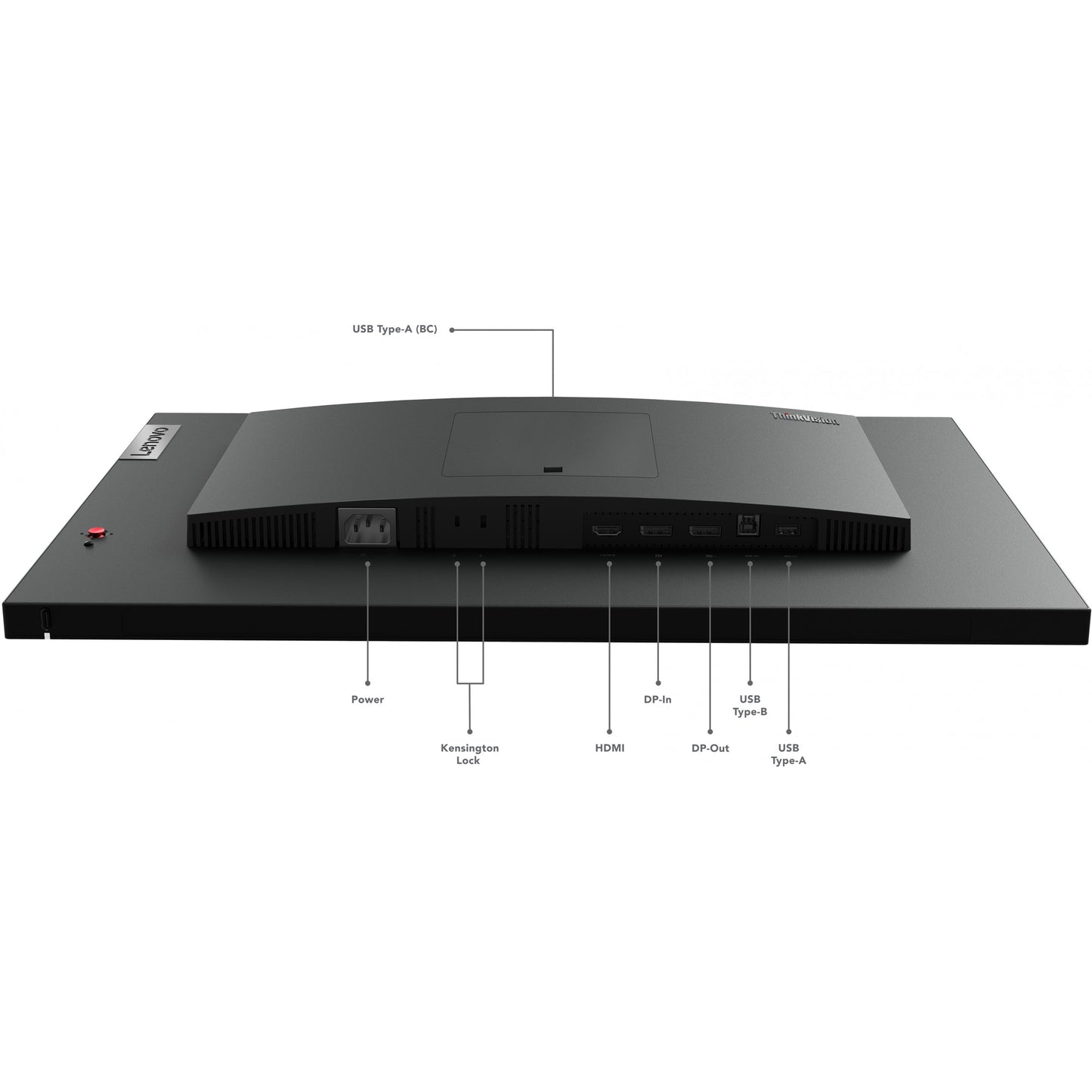 60,5cm/23,8" (2560x1440) Lenovo ThinkVision P24q-30 16:9 QHD IPS 60Hz 4ms HDMI DP USB Vesa Black
