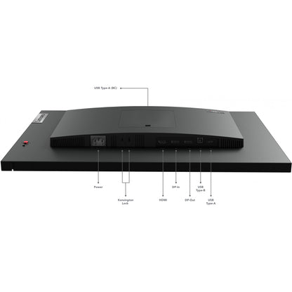 60,5cm/23,8" (2560x1440) Lenovo ThinkVision P24q-30 16:9 QHD IPS 60Hz 4ms HDMI DP USB Vesa Black