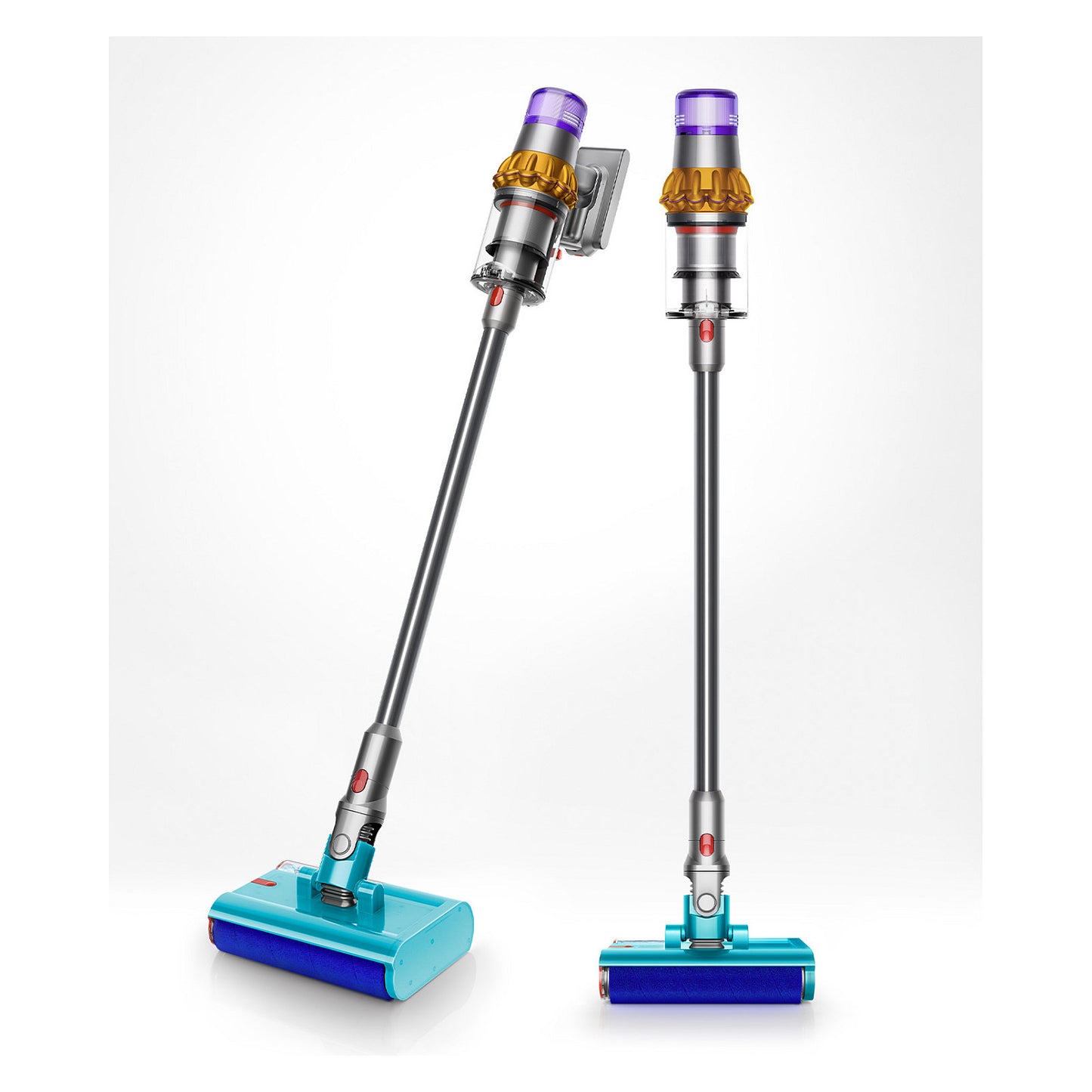 Dyson V15s Detect Submarine Nass- und Trockenstaubsauger (Nickel/Blau)