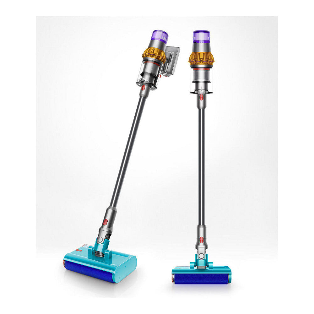 Dyson V15s Detect Submarine Nass- und Trockenstaubsauger (Nickel/Blau)