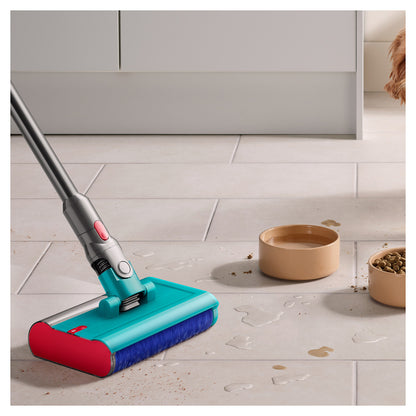 Dyson V15s Detect Submarine Nass- und Trockenstaubsauger (Nickel/Blau)