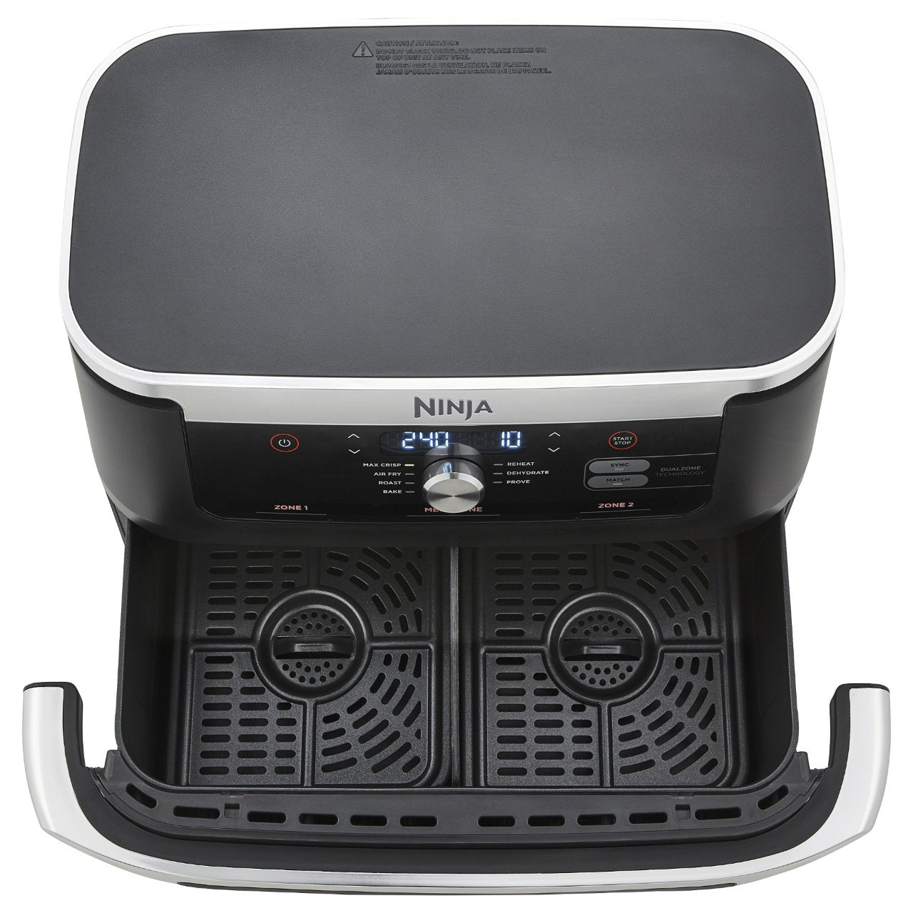 Ninja AF500EU Foodi FlexDrawer 10,4L Heißluftfritteuse