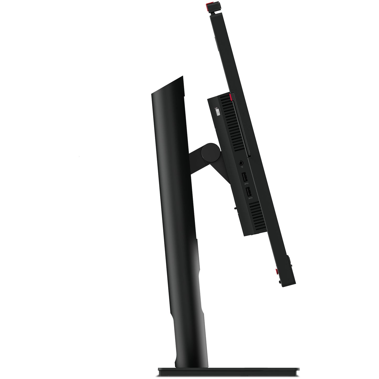 68,6cm/27" (2560x1440) Lenovo ThinkVision T27hv-30 16:9 QHD IPS 4ms 75Hz HDMI DP USB-C Speaker Pivot Black