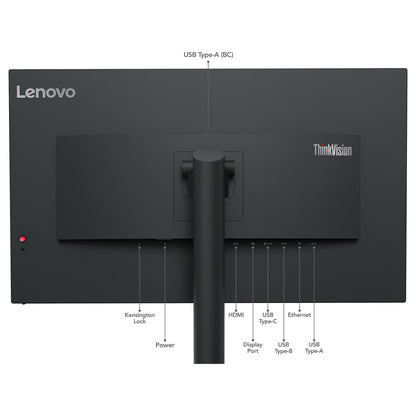 80cm/31,5" (3840x2160) Lenovo ThinkVision T32p-30 16:9 4K IPS 4ms 60Hz HDMI DP USB-C Pivot Black