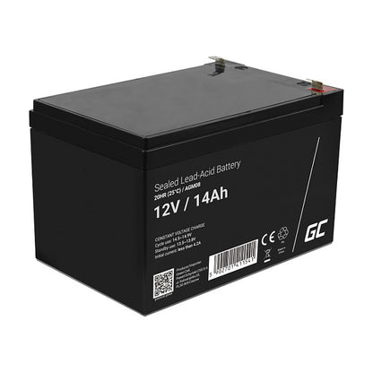 Green Cell Ersatzbatterie AGM08 12V/14Ah