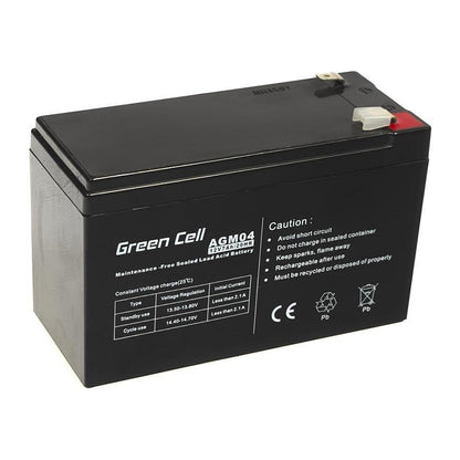 Green Cell Ersatzbatterie AGM04 12V/7Ah