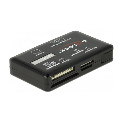 CardReader DeLock USB3.2 SD/microSD/SDHC/microSDHC/SDXC/microSDXC Black