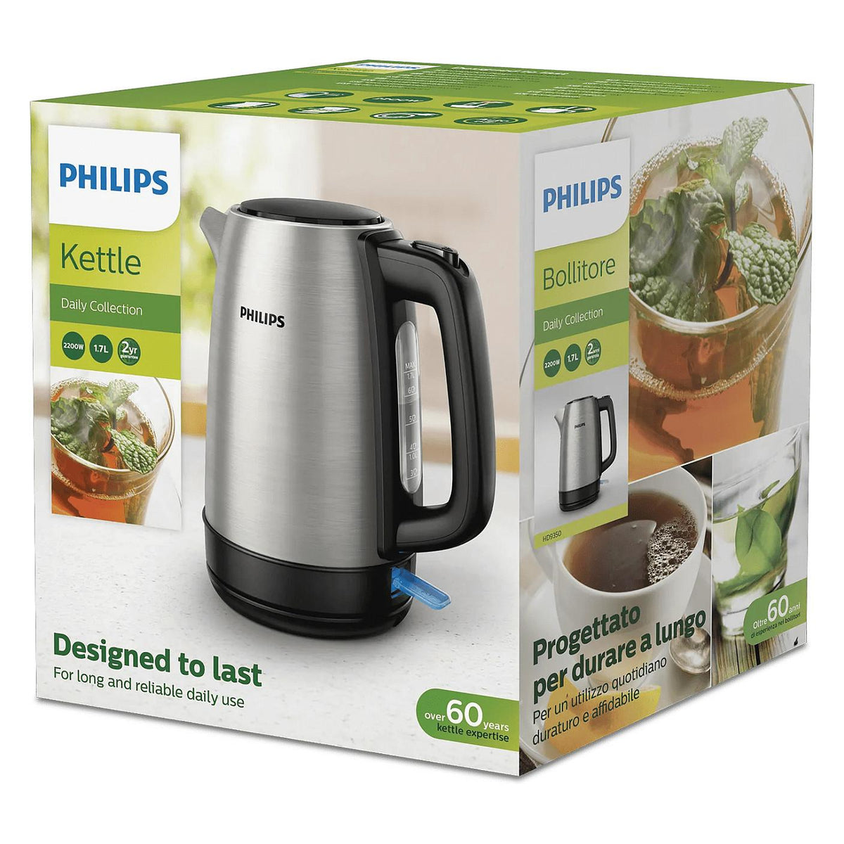 Philips Daily Collection HD9350/90 Wasserkocher Edelstahl