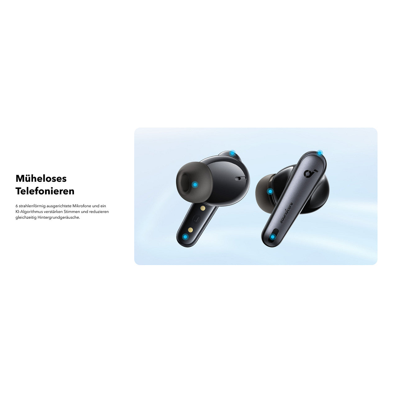 Anker Soundcore Liberty 4 NC True-Wireless-Earbuds black