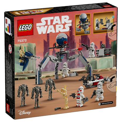 LEGO Star Wars Clone Trooper& Battle Droid Battle Pack 75372