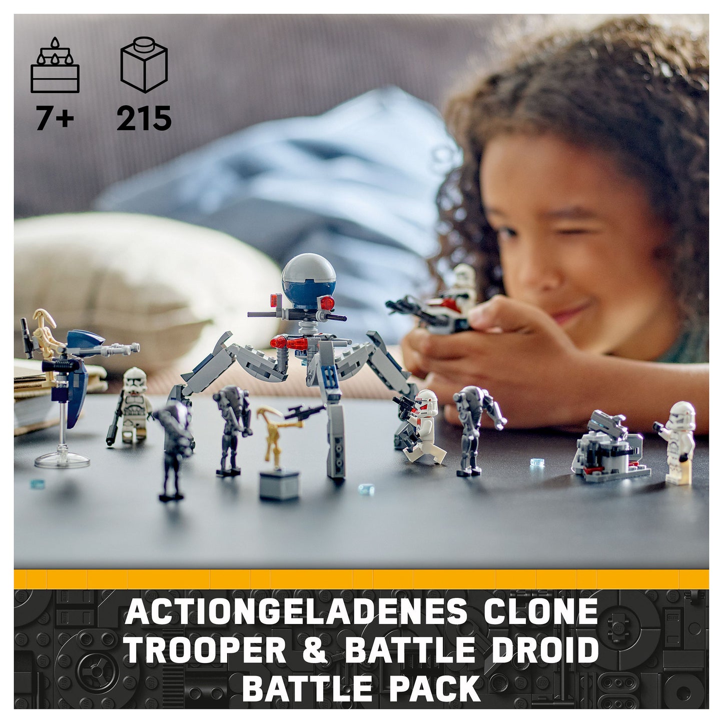 LEGO Star Wars Clone Trooper& Battle Droid Battle Pack 75372